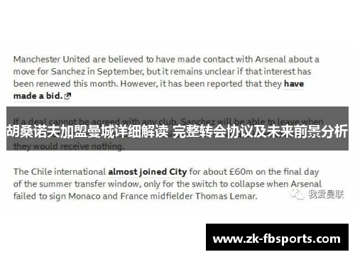 胡桑诺夫加盟曼城详细解读 完整转会协议及未来前景分析 胡桑诺夫加盟曼城详细解读 完整转会协议及未来前景分析